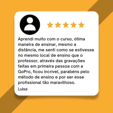 depoimento sobre o curso de body piercing com mentoria online